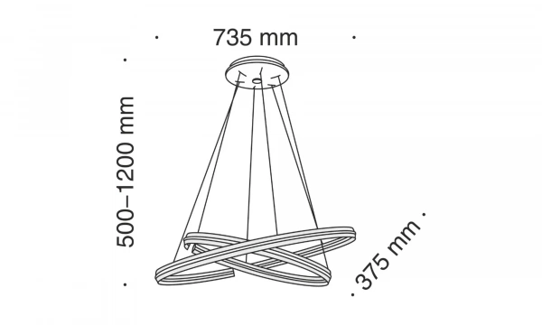 Подвесной Светильник Technical Mod036Pl-L70B