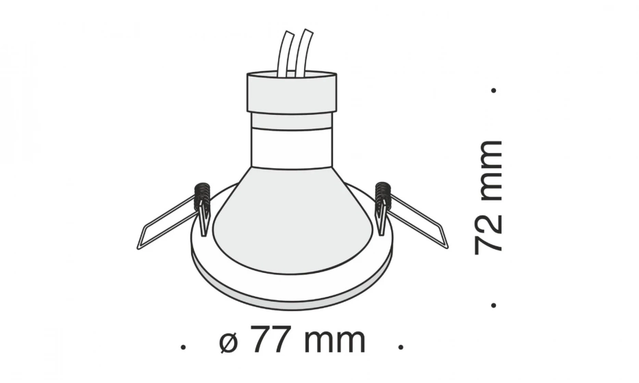 Встраиваемый Светильник Technical Dl009-2-01-Bz - фото 4