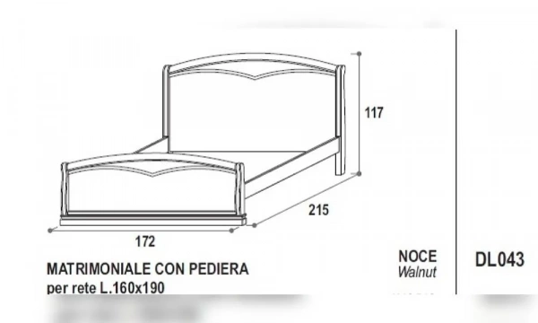Кровать Villanova Aurora 11