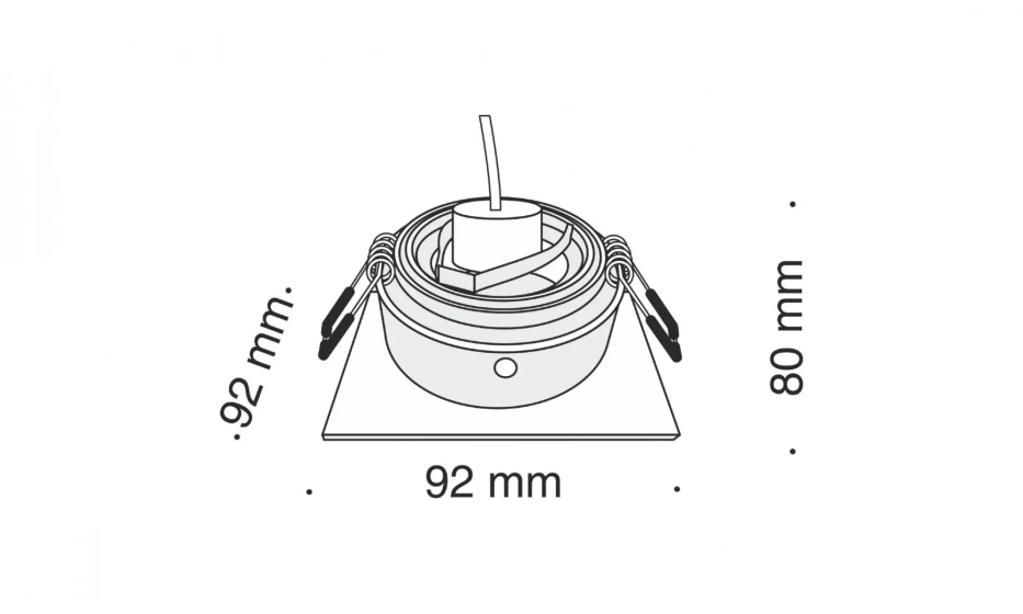 Встраиваемый Светильник Technical Dl026-2-01W - фото 6