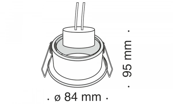 Встраиваемый Светильник Technical Dl010-3-01-W
