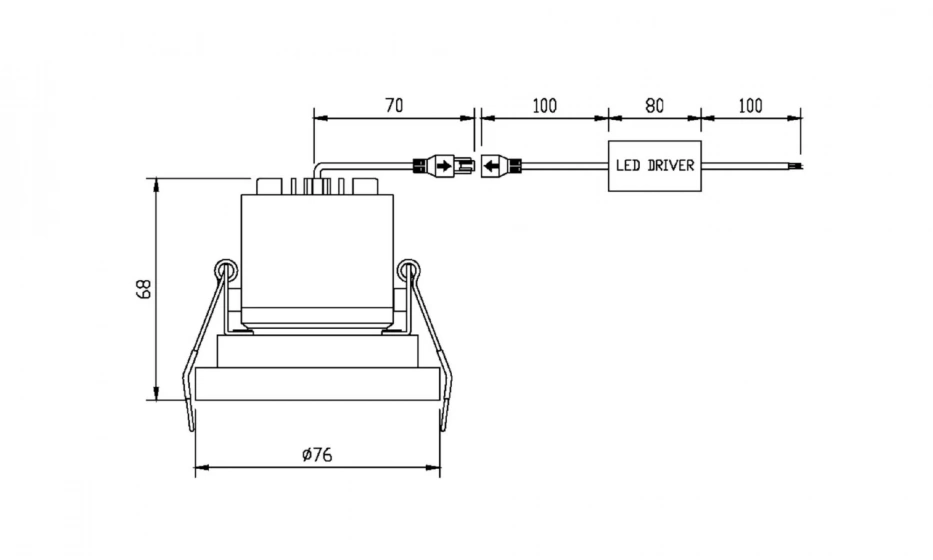 Встраиваемый Светильник Technical Dl040-L10Rg4K - фото 6