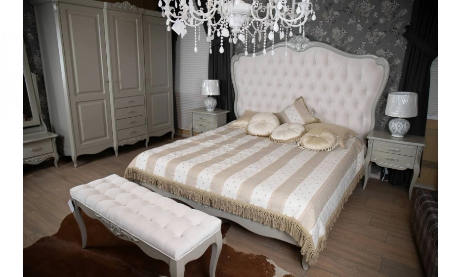 Кровать с мягким изголовьем Kreind - фото 1